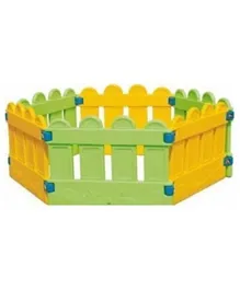 Megastar Mini Fence Ball Pool - Green & Yellow