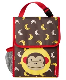 Skip Hop Zoo Lunch Bag Monkey - Multicolour