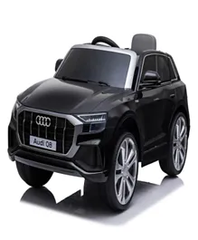 Audi Q8 Licensed Battery Operated Ride On with Remote Control - Black