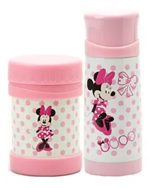 Disney Smash Bullet Flask + Food Jar Minnie - Pink