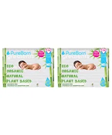 PureBorn Nappies Pack of 2 Newborn - 272 Pieces