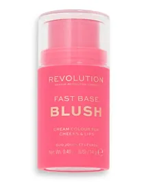 Makeup Revolution London Fast Base Blush Rose- 14 g