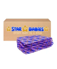 Star Babies Disposable Changing Mat-Lavender - Pack of 15