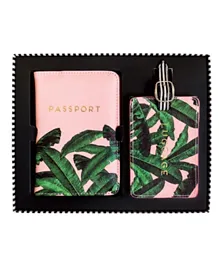 Alice Scott Luggage Tag & Passport Cover - Multicolor