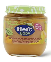 Hero Baby Banana Mandarin Pear - 125g