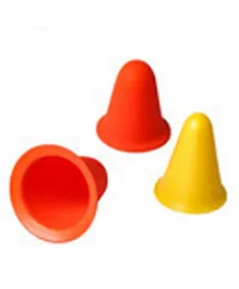 Mindset Training Rubber Cone - Pack of 6
