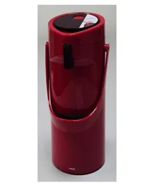Emsa Ponza Pump Vacuum Jug - Red, 1.9L