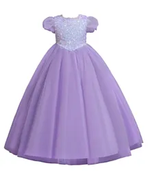 DDaniela Princess Maxi Dress - Purple