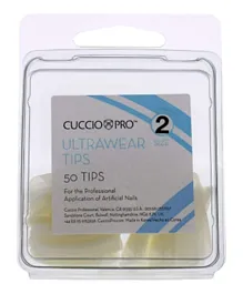 CUCCIO Pro Ultrawear Tips Size 2 - Pack Of 50