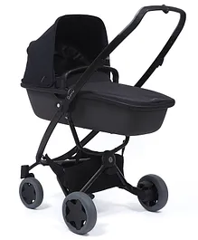 Quinny Zap Lux Carrycot Black On Graphite - Black