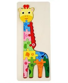 Highland Wooden Giraffe 3D Puzzle - 10 Pieces