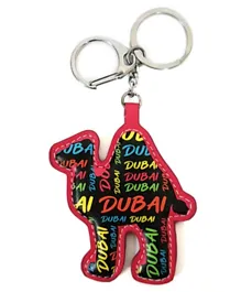 Caravaan Funky Dubai Neon Trendy  Key chain - H 7 cm