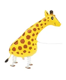 Unique Giraffe Walking Foil Balloon