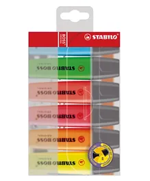 Stabilo Highlighter Boss Original Pack of 6 - Assorted Colours
