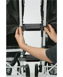 Prince Lionheart Pushchair Connectors Pack of 3 - Black