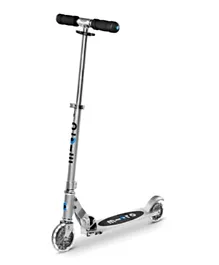 Micro Sprite Scooter with LED Wheels - Silver Matt