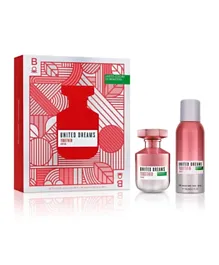 Benetton United Dreams Together For Her Set EDT 80mL + 24H Deodorant 150mL
