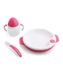 Nuvita Warming Feeding Set - Pink
