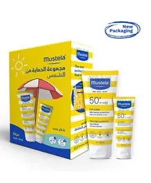 Mustela New Sun Care Set with free Swim Pouch