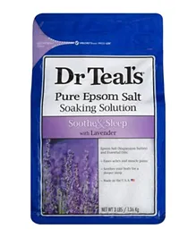 Dr Teals Epsom Bath Salt Lavender - 1.36kg