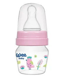 Wee Baby Mini PP Sippy Bottle Set Pink - 30mL