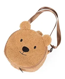 Childhome Teddy Round Bag - Beige