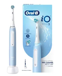 فرشاة الأسنان الكهربائية المعاد شحنها أورال بي آي أو3 سلسلة 3 موديل iOG3.1A6.0 - أزرق