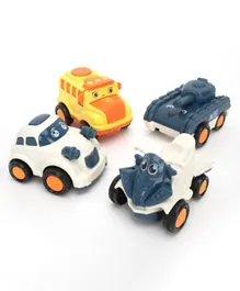 Mini Team Car Set - 4 Pieces