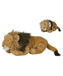 Nicotoy Male Lion With Beans Brown - Length 50 cm