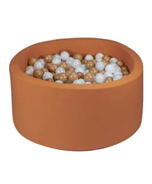 'Ezzro Round Ball Pit With 600 Balls - Golden