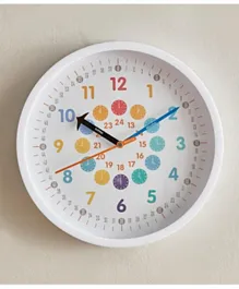 HomeBox Playland Colour Splash Wall Clock