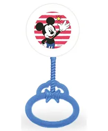 Disney Mickey Mouse Baby Rattle Toy - Blue