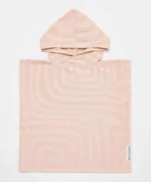 Sunnylife Terry Beach Hooded Towel Surf - Ice Pink
