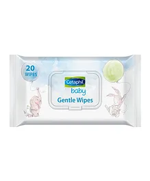 Cetaphil Gentle Baby Wipes - 20 Pieces