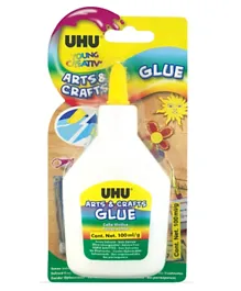 UHU Arts & Crafts White Glue Blister - 100ml