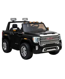 GMC Licensed Battery Operated Ride On with Remote Control - Black