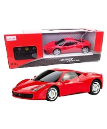 Rastar 1:18 Scale Ferrari Italia Remote Control Car - Red
