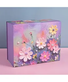 GENERIC 3D Chrysanthemum Oil Painting Gift Box - Medium