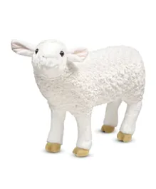 Melissa & Doug Sheep Plush Toy - White