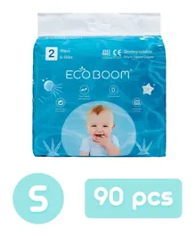 Eco Boom Plant-Based Diaper Size 2 - 90 Pieces