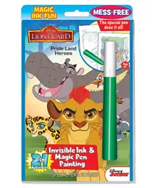 Disney International Disney Lion Guard Pride Land Heroes Magic Pen Painting Book - Multicolor