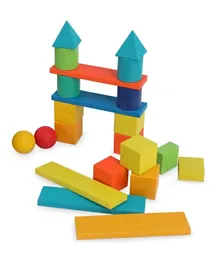Kinderfeets Mixed Blocks Colours - 100 Pieces