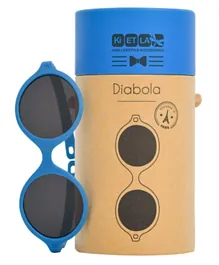 نظارة شمسية طراز ديابولا 2 0 من كي أيه لا - أزرق