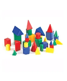 Learning Resources Geosolids Mini Relational Game - 32 Pc