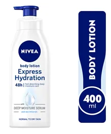 Nivea Express Hydration Body Lotion Sea Minerals Normal to Dry Skin - 400 mL
