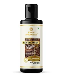 Khadi Organique Shikakai & Honey Hair Cleanser - 210ml