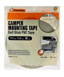 Frost King Self Adhesive Camper Mounting Tape - Grey