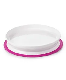 Oxo Tot Stick & Stay Suction Plate - Pink