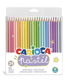 Carioca Pastel Colored Pencils - Pack of 24