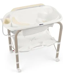 Cam Cambio Bath and  Changing Table Bear - White